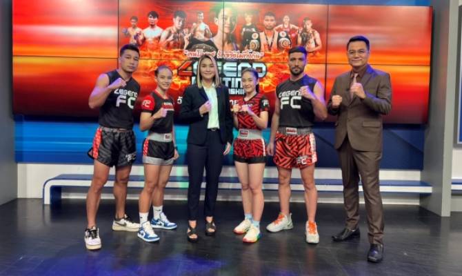 タイのK-1王者「Phayahong Ayothaya Fight Gym」とラオスの女子王者「Lukmee PK Vientiane」を応援してください。