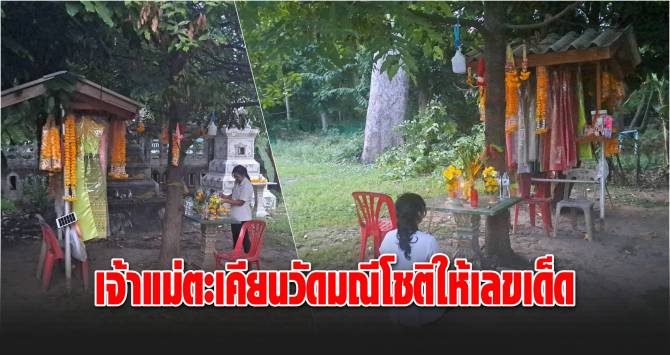 บ้านเมือง - ฮือฮา! เจ้าแม่ตะเคียนวัดมณีโชติ ให้เลขเด็ด 811-28-893 นักเสี่ยงโชคแห่ขอพร