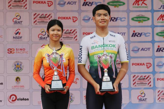 “อธิคุณ-สุรัสญา” คว้านักปั่นยอดเยี่ยม ปิดฉากสองล้อลู่ชิงแชมป์ประเทศไทย