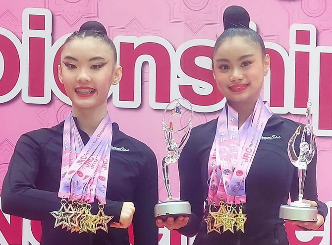 “พิยดา-สิขรี” เบียดญี่ปุ่น-สิงคโปร์ ซิวนักยิมยอดเยี่ยม “JRC Star”