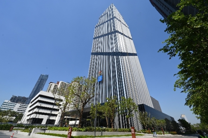 เปิดมุมมองตลาดสำนักงานย่านพระราม 9 กับ V.One Tower อาคารสำนักงานยุคใหม่ที่ตั้งใจเติมเต็มช่องว่างสำคัญของตลาด