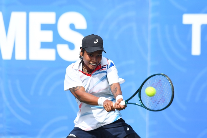 "มนัญชญา" สุดต้านพ่าย "อเล็กซานดร้า เอียล่า" ได้เหรียญเงินหญิงเดี่ยวกีฬาซีเกมส์ 2025