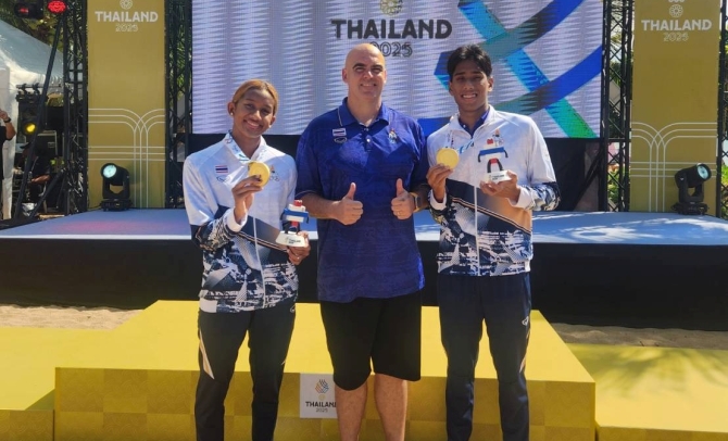 ไทยคว้า 2 ทองว่ายน้ํามาราธอนซีเกมส์ “เงือกเนย” เก็บทองที่ 4 ของตัวเอง