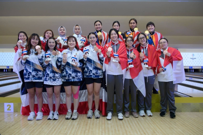 โบว์ลิ่งไทย ปิดท้าย ได้ 1 เหรียญเงิน 1 เหรียญทองแดง ซีเกมส์