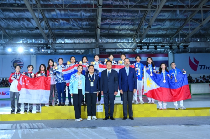 ทีมสปีดสเก็ตติ้งระยะสั้นทีมชาติไทยคว้า 5 เหรียญทอง 1 เหรียญเงิน ต่อยอดความสําเร็จสมาคมฯ ในซีเกมส์ ครั้งที่ 33