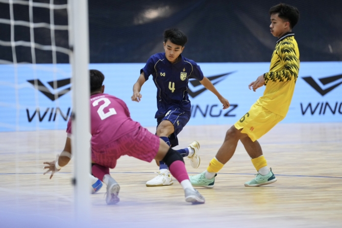 ฟุตซอลไทย U16 ถล่ม บรูไน U16 20-0 ประเดิมเก็บสามแต้มศึกชิงแชมป์อาเซียน 2025