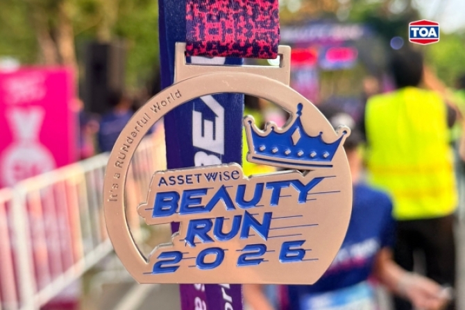 ‘TOA x AssetWise’ สนับสนุนงานวิ่งการกุศล 'AssetWise BEAUTY RUN 2026' ต่อเนื่องปีที่ 4