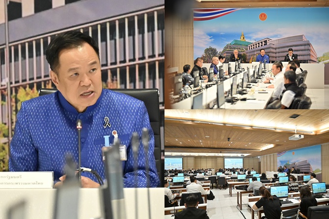 “อนุทิน” ถกเข้ม ศบก. รับมือสงครามตะวันออกกลาง เตรียมเคาะมาตรการพลังงาน ขยายเวลาเดินรถขนส่งน้ำมัน กทม.