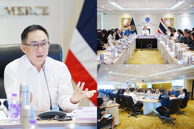 พาณิชย์หารือบิ๊กค้าปลีก-ซัพพลายเออร์ เตรียม Kick Off โครงการ ‘ไทยช่วยไทย ดูแลค่าครองชีพ’ ขนทัพสินค้า House Brand และแบรนด์ทางเลือกหั่นและตรึงราคาช่วยประชาชน