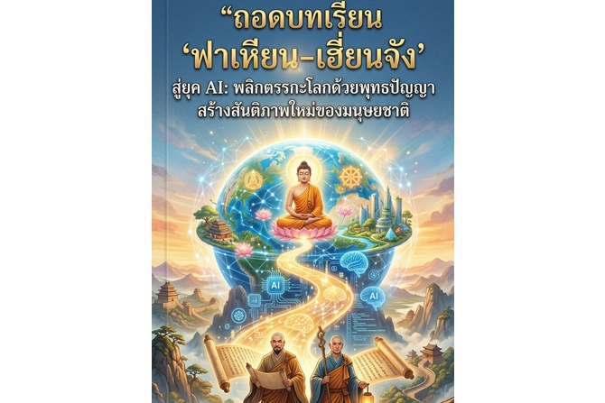 ถอดบทเรียน ‘ฟาเหียน–เฮี่ยนจัง’ สู่ยุค AI: พลิกตรรกะโลกด้วยพุทธปัญญา สร้างสันติภาพใหม่ของมนุษยชาติ 
