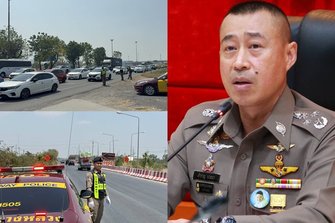 ตำรวจบูรณาการทุกภาคส่วน อำนวยความสะดวกเต็มกำลัง ดูแลความปลอดภัยประชาชนทั่วประเทศ ย้ำ “เมาไม่ขับ” พบผู้กระทำผิดวันแรก 2,617 ราย