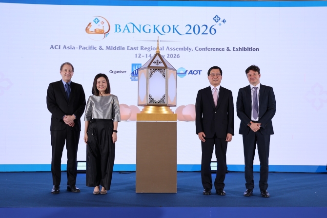 AOT เป็นเจ้าภาพจัดประชุมการบินโลก ACI APAC & MID RACE 2026 มุ่งพัฒนาท่าอากาศยานไทยสู่ระดับโลก