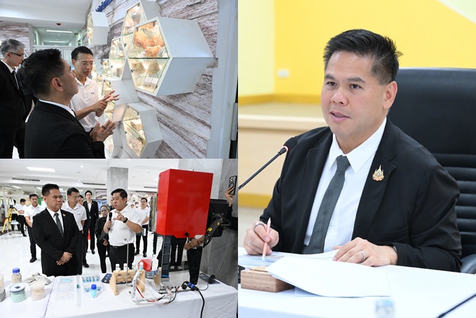 “วราวุธ” มอบนโยบาย กพร. แนะต้องมองการบริหารจัดการแร่สำคัญอย่างครบวงจร เพิ่มมูลค่า ต่อยอดเทคโนโลยีรีไซเคิลรองรับ Urban Mining 