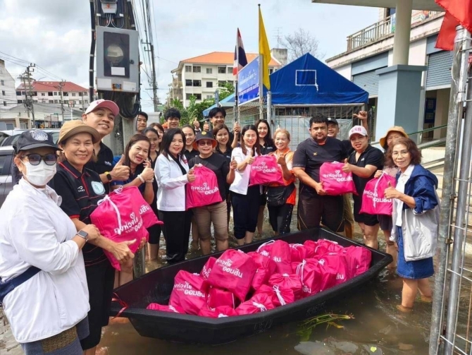 ออมสิน ลุยพื้นที่ช่วยผู้ประสบภัยต่อเนื่อง เพิ่มจุดส่งมอบอาหาร น้ำดื่ม สิ่งของจำเป็นใช้ยังชีพ