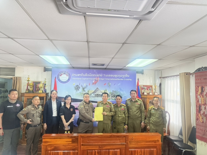 ลาวส่งกลับ 39 แอดมินเว็บพนันไทย ตม.หนองคายรวบ พบ 2 รายมีหมายจับ